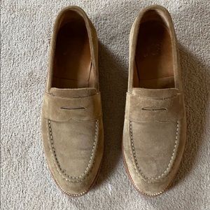 Suede loafers made exclusively for J Crew
